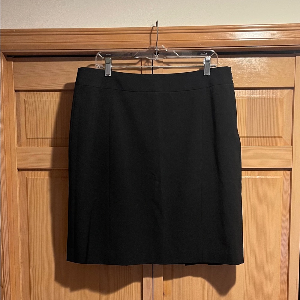 White House Black Market Classic Black Pencil Skirt
